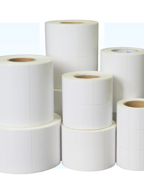 白色哑光PP合成纸不干胶20*8*10*30C*40*50*60*70哑面防水白标签