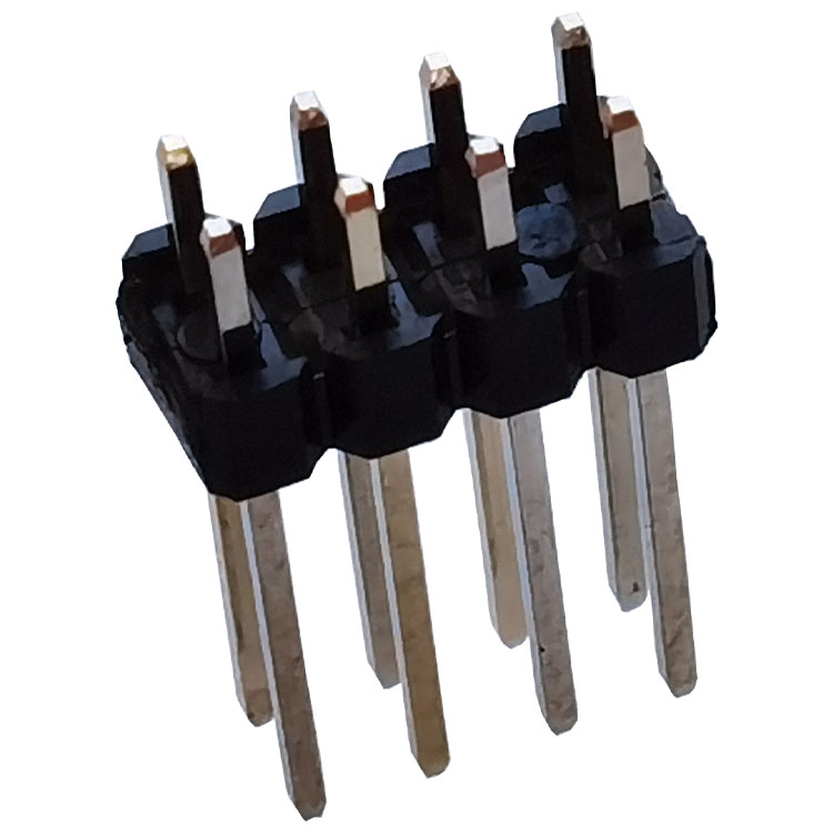 双排针加长插针2.54间距短公头8.5/9.5/15/G21MM多规2x5/10/20/40