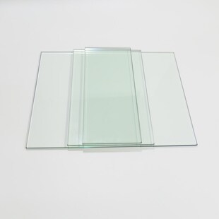 实验室钢化玻璃板l片耐高温小尺寸视镜篆刻玻璃垫板强化长方形5mm