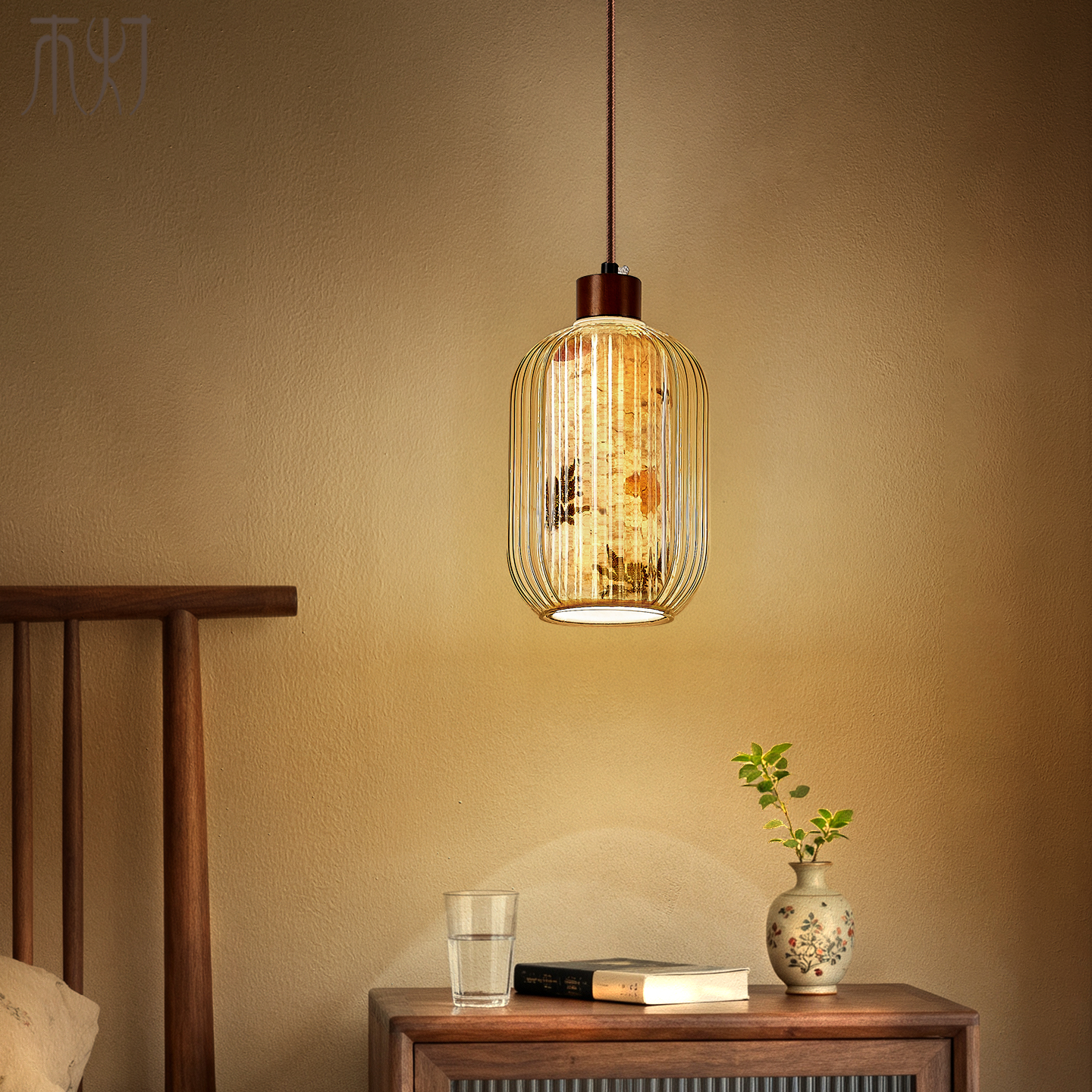 宋代美学手工宣纸吊灯