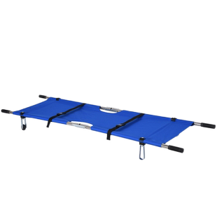 两轮折叠担架消防救援担架便携式急救担架床简易医用不锈钢担架车