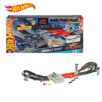 Hotwheels风火轮电动F1大奖赛轨道套装赛道玩具男孩儿童玩具 场景