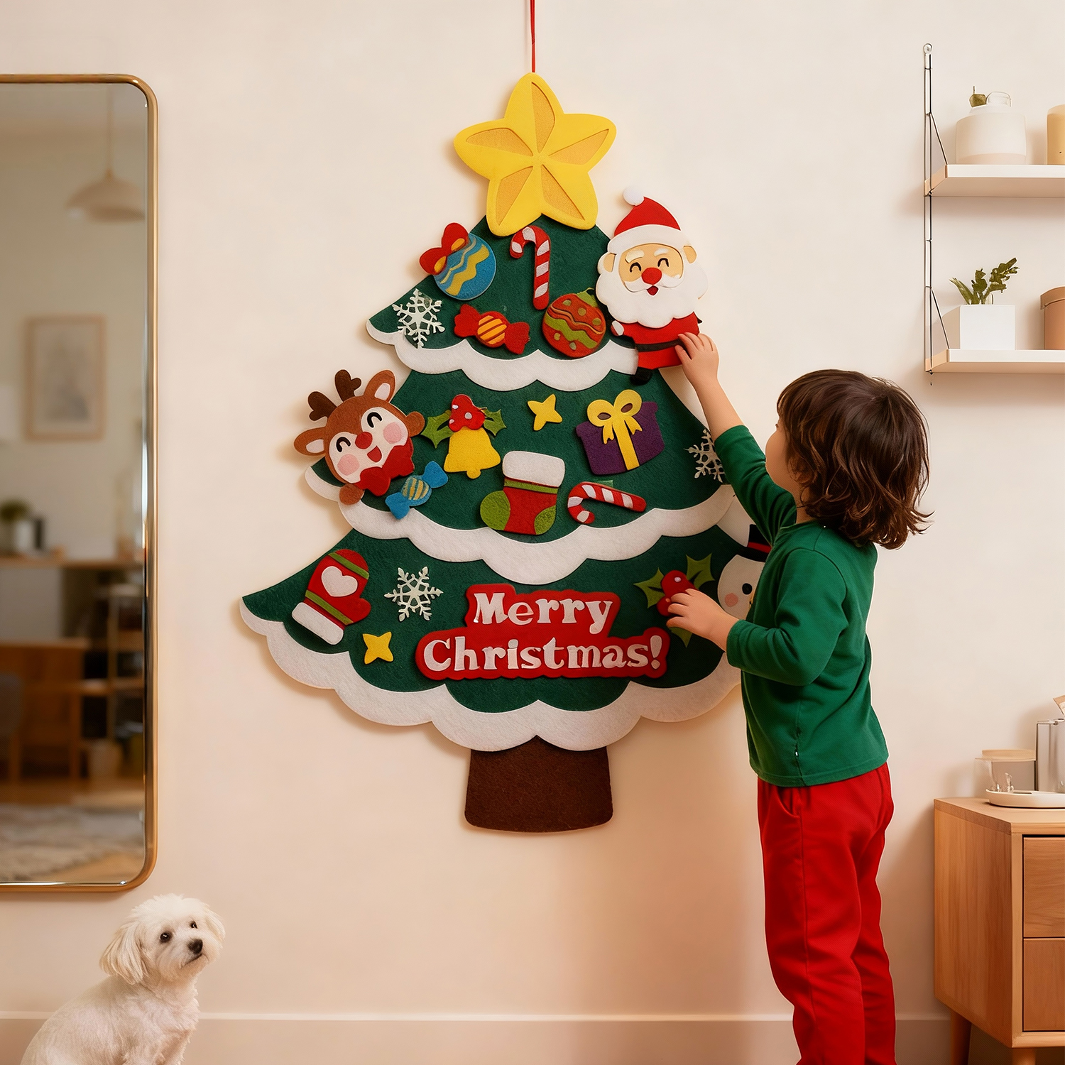 圣诞节装饰品diy儿童手工材料