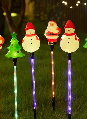 圣诞树2026圣诞雪人圣诞节装饰场景氛围布置bg design门店装饰灯