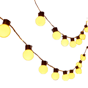 led户外露营灯天幕氛围灯串灯野营帐篷灯带大圆球灯装饰挂灯照明