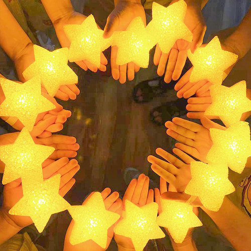 星星灯手腕发光手环单个手持