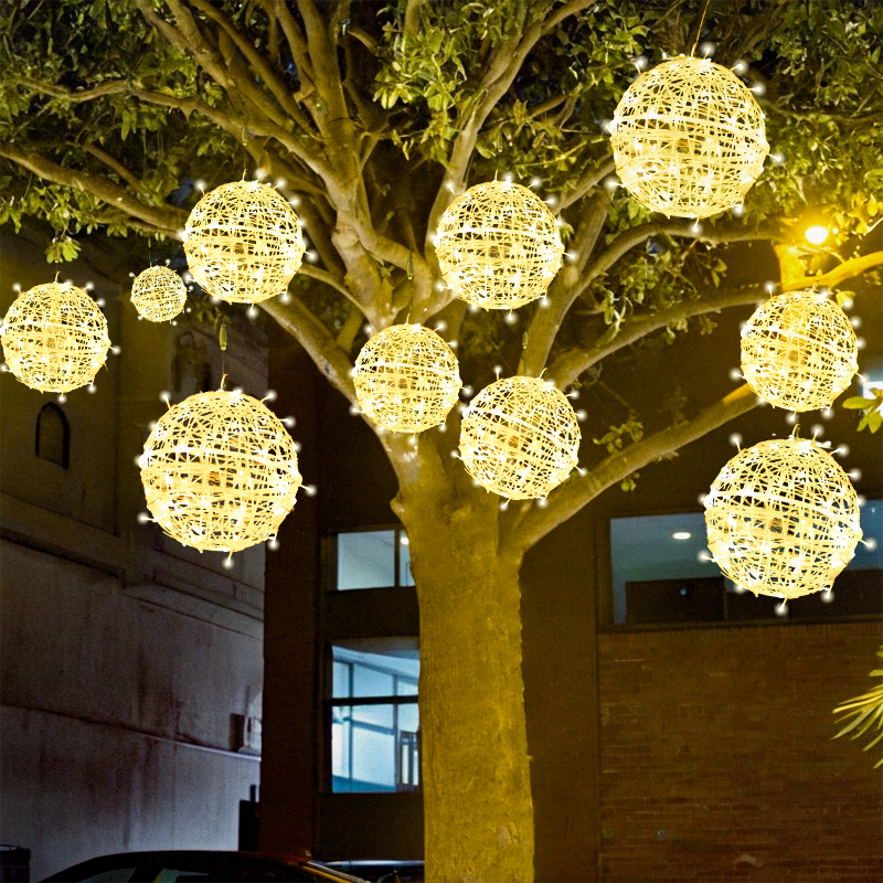 LED景观灯藤球灯挂树灯彩灯闪灯