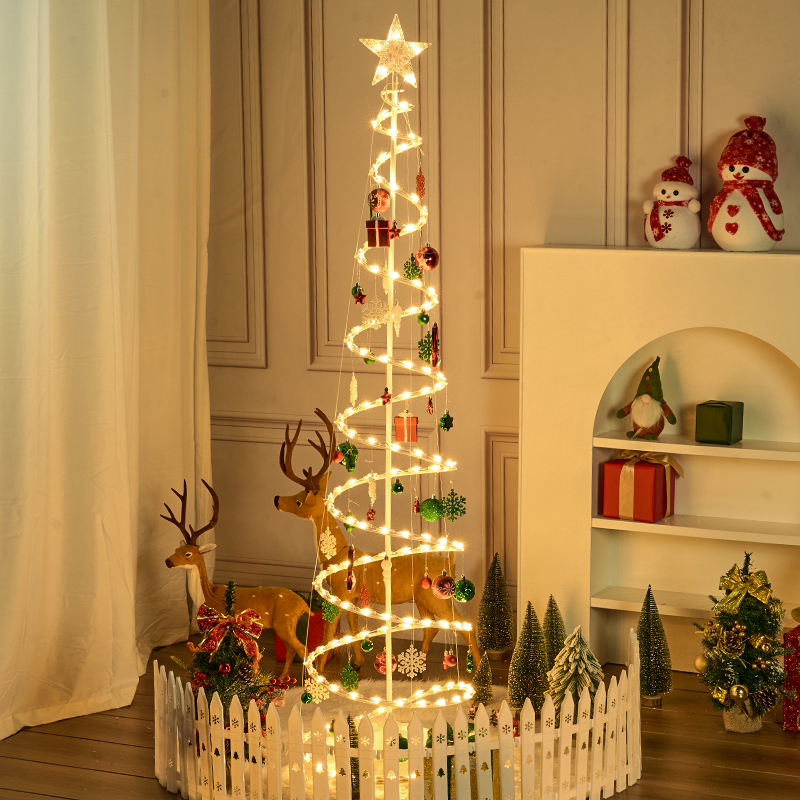 圣诞节装饰品环形圣诞树灯家用