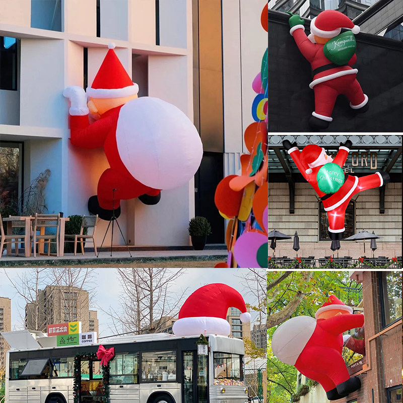 圣诞节拱门装饰场景布置