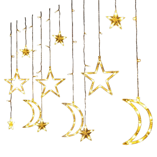 星星灯满天星小彩灯过年led装饰灯楼房阳台闪灯串串灯气氛围布置