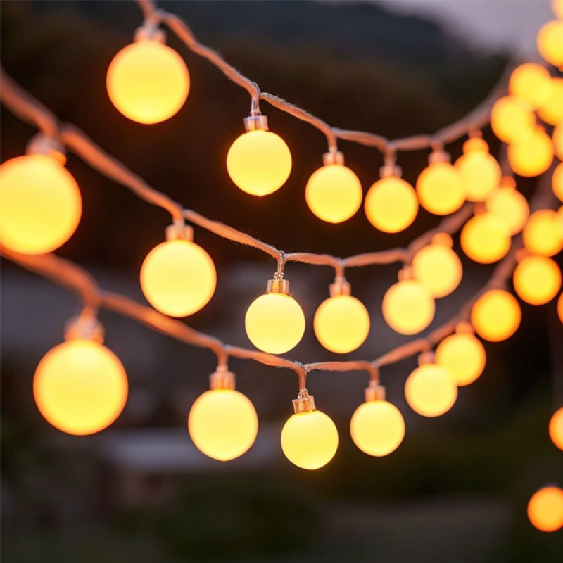 户外露营氛围灯串帐篷布置灯串