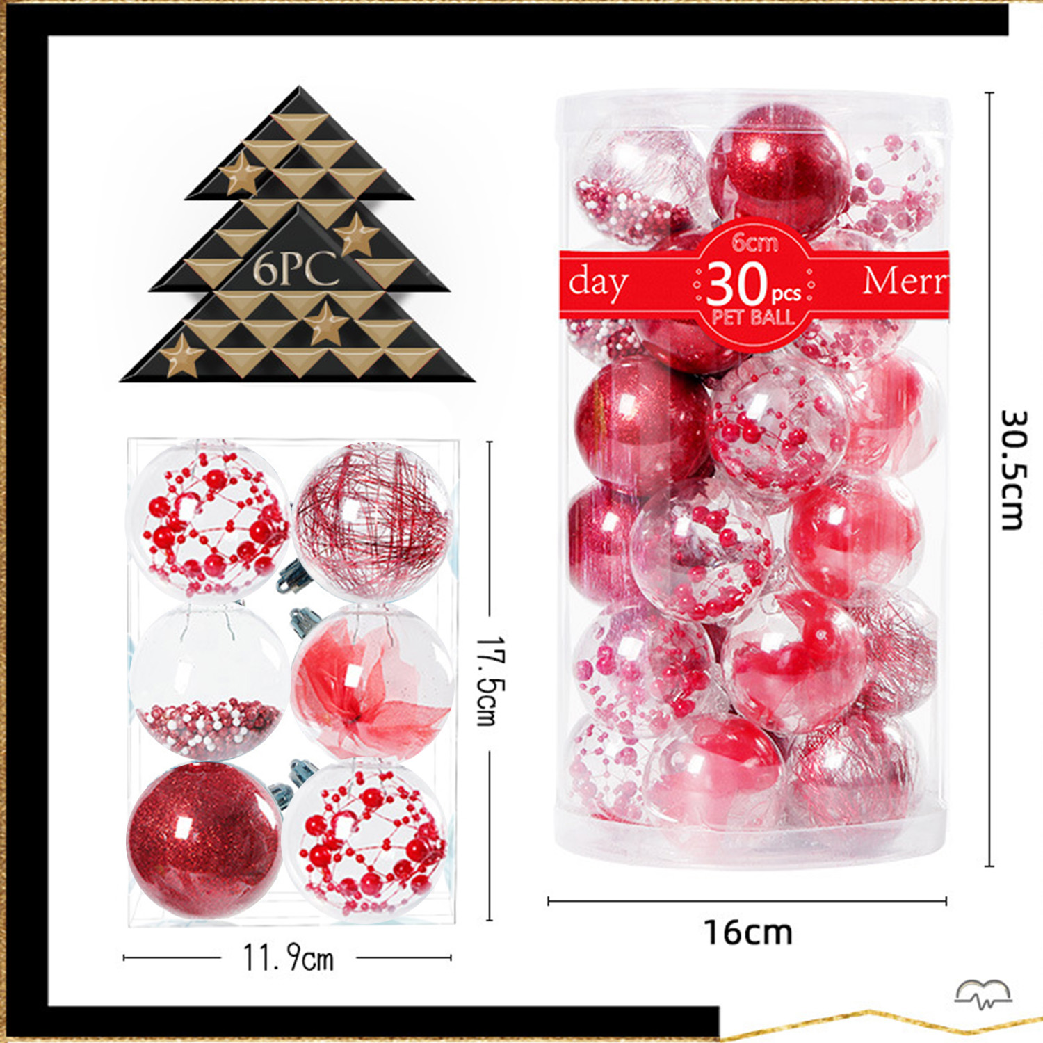 圣诞装饰挂件场景布置派对diy