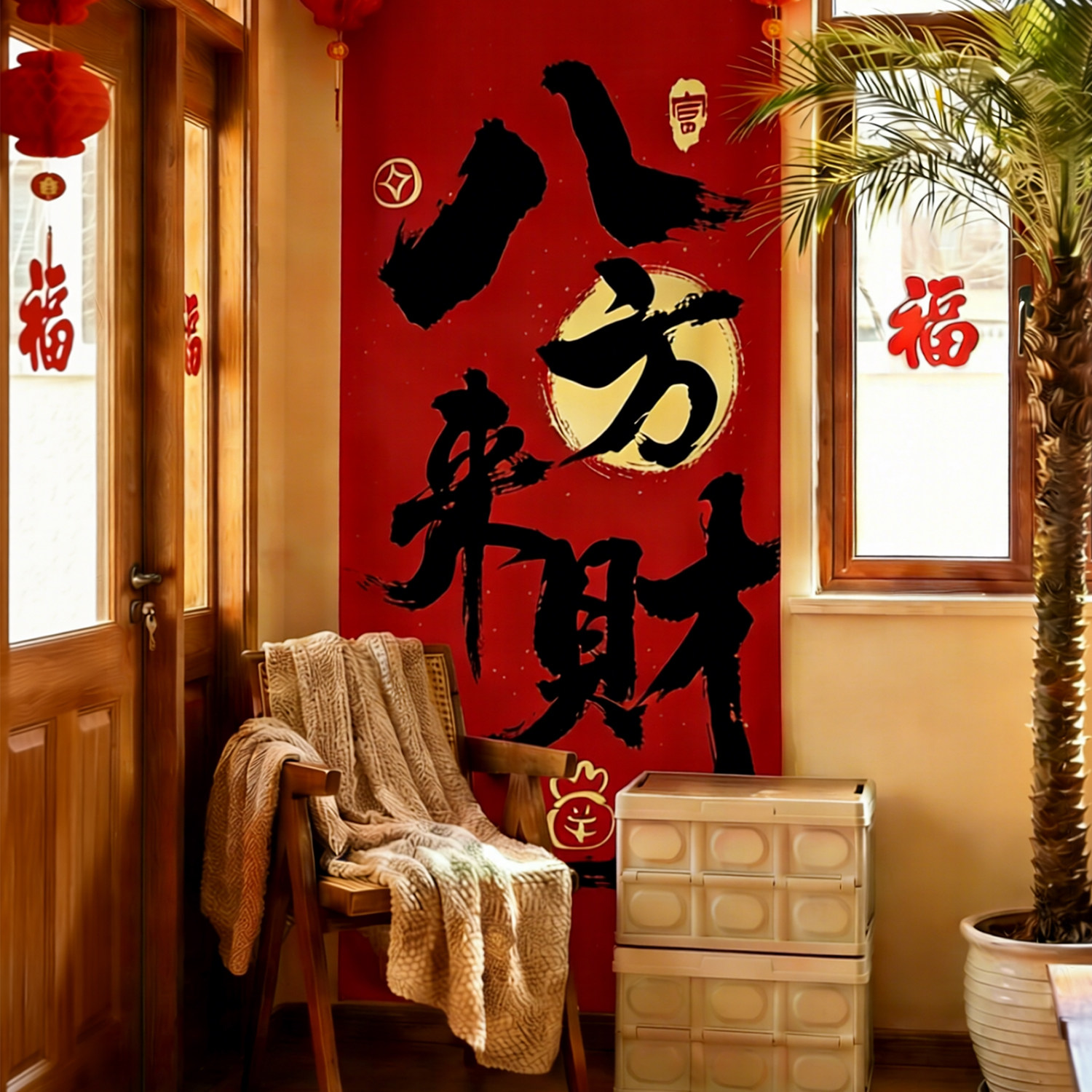 春节马年装饰品条幅挂布新年过年学校商场门幅挂饰背景墙拍照道具,文具电教/文化用品/商务用品,旗帜/锦旗,淘宝优惠券,粉丝福利购,淘宝优惠卷