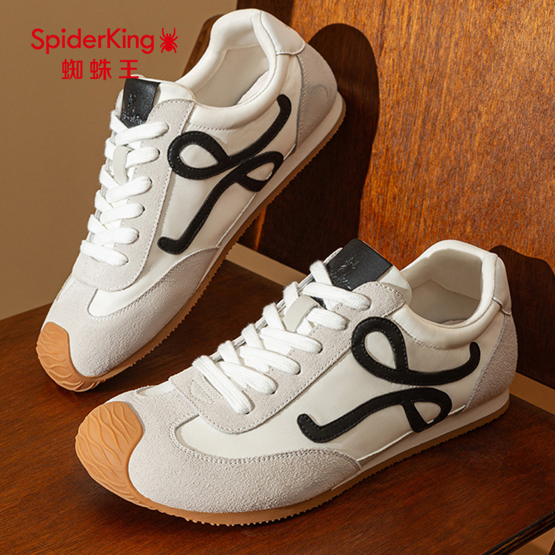 蜘蛛王男鞋新款阿甘鞋休闲运动鞋