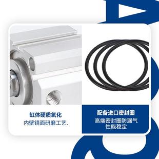 薄型气缸ACQ20/25/32/40/50/63/80/X5X10X15X20X25X40X50