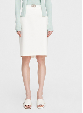 【安雅专属】歌力思春季新款TR斜纹料直筒半身裙女EWE351Q00300