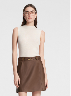 ELLASSAY歌力思秋冬新款绵羊毛无缝针织简约针织衫女EWW354M03000