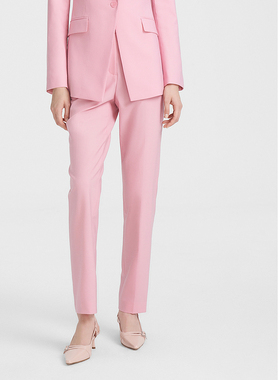 ELLASSAY歌力思春夏新款羊毛职场显高正装裤女EWE351K00400