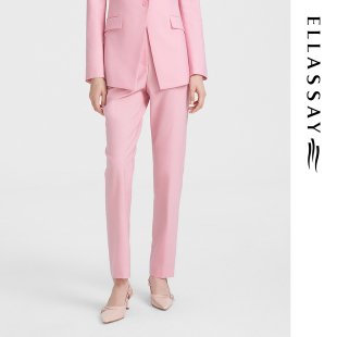 女EWE351K00400 裤 ELLASSAY歌力思春夏新款 羊毛职场显高正装