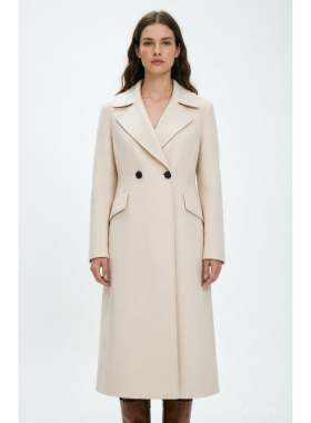 ELLASSAY歌力思秋冬新款知性大方简约毛呢外套女EWE343D01700