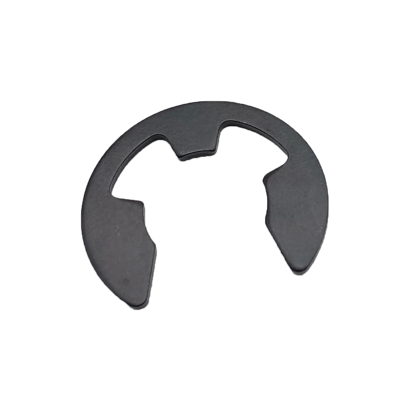 m2d3d4d10d12d15卡扣gb896发黑轴用开口挡圈65锰e型卡簧e形外卡环