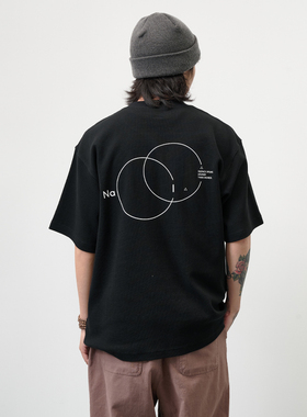 NUMBERSALT盐号25SS新品日系宽松圆领T恤休闲钻石华夫格短袖t恤男