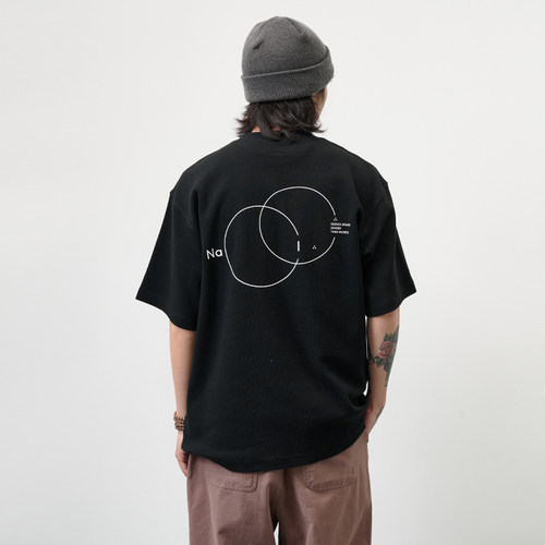 NUMBERSALT盐号25SS新品日系宽松圆领T恤休闲钻石华夫格短袖t恤男