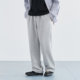 NUMBERSALT盐号24AW秋冬日系休闲百搭保暖加厚卫裤 简约宽松休闲裤
