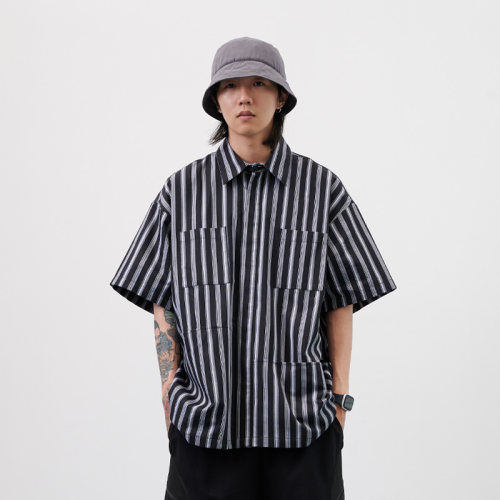 NUMBERSALT翻领短袖青春流行