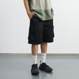 百搭休闲裤 NUMBERSALT盐号24SS新品 六袋工装 五分宽松薄款 休闲短裤