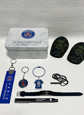 巴黎 足球周边 球迷专属 收藏纪念 生日礼盒 李刚仁 登贝莱