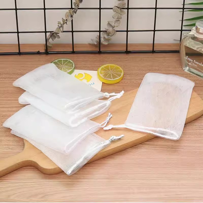 双层弹性绵密洗脸起泡网