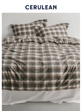 CERULEAN蔚澜色纺床上四件套2026新款被套四季通用牛奶纤维丝床单