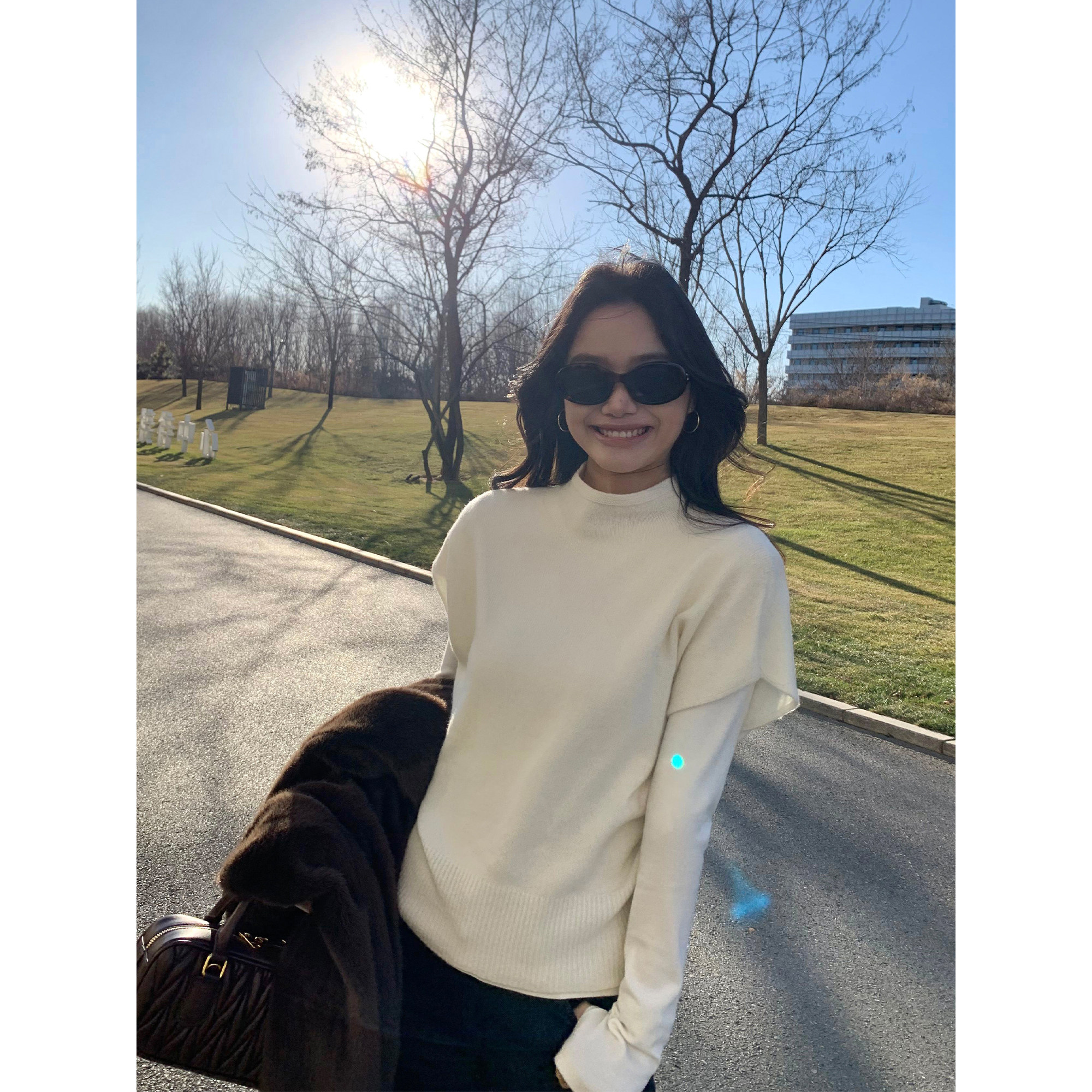 pusumede 编织记忆 100%羊毛半高领针织马甲女宽松叠穿无袖上衣,女装/女士精品,毛针织衫,淘宝优惠券,粉丝福利购,淘宝优惠卷