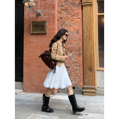 pusumede半身裙女减龄甜美蛋糕裙