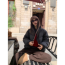 保暖蓬蓬面包服 立领白鸭绒羽绒服女气质短款 pusumede 自在慵懒