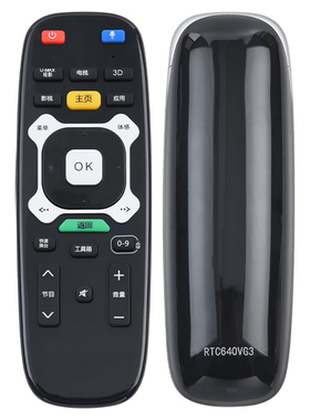 适用长虹启客电视机语音遥控器RTC630VG3通用RTC640/600/620VG3