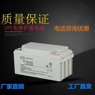 只FM EPS通讯10年 BB1265T UPS 直流屏使用 12V65AH 鑫晟鸿贝蓄只