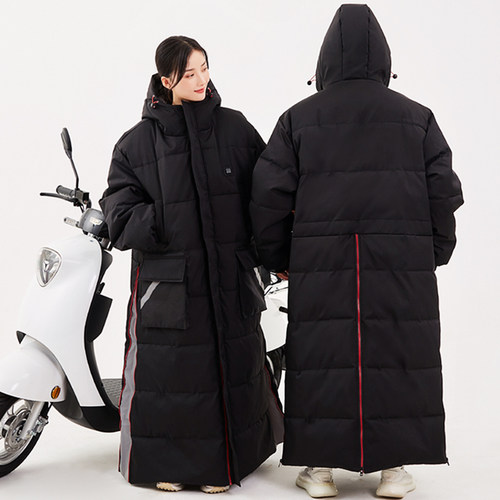 骑行电动车挡风被保暖电发热