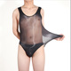 全透明油亮丝袜连体衣男生JJ套分离式 性感连体背心高弹 百搭日式