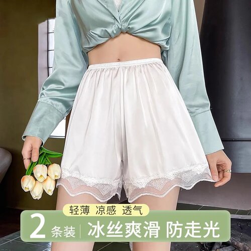 2025蕾丝花边防走光安全裤女夏季