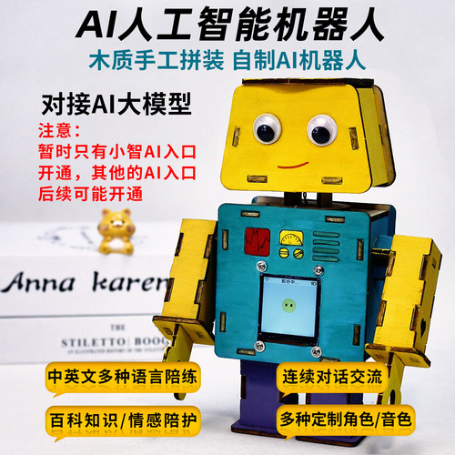 AI人工智能机器人小智科学小手工