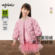 800蓬95绒子双面穿 woobaby儿童羽绒服男女童24冬季 保暖外套上衣