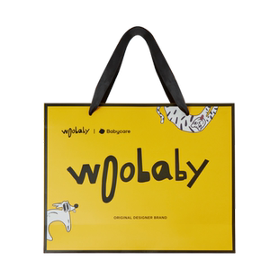【单拍不发货】woobaby手提礼品袋童装购物袋