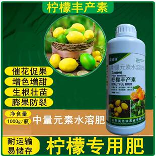 香水柠檬树肥料专用肥 营养液非缓释肥复合肥盆栽挂果 保花保果药
