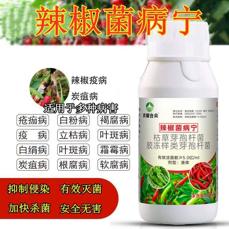 辣椒疫病清辣椒卷叶病专用药根腐病烂果药辣椒病毒病专用药病菌净