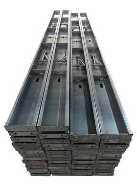 建筑钢模板平面排水沟河提模具水渠护坡挡土墙模板基础底座模板