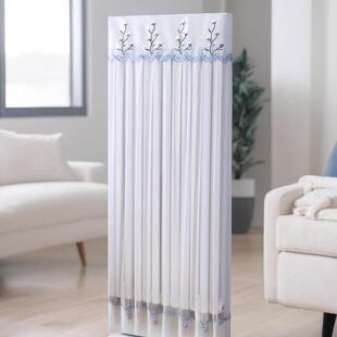 新款现代简约立式暖气片罩防尘遮挡装饰防薰墙竖款三面全包