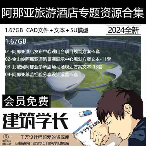 阿那亚酒店发布中心观山台项目规划方案金山岭道路景观展示方案