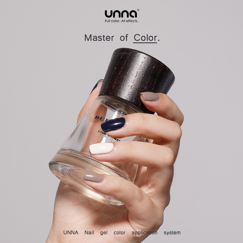 UNNA高级感纯色甲油胶低敏配方